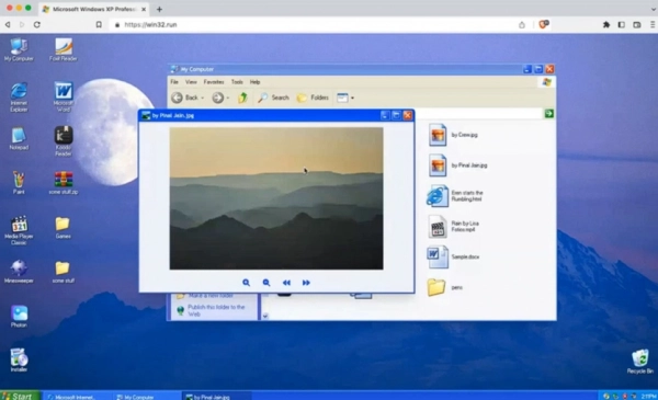 Вікіпедія натхненна Windows XP 1