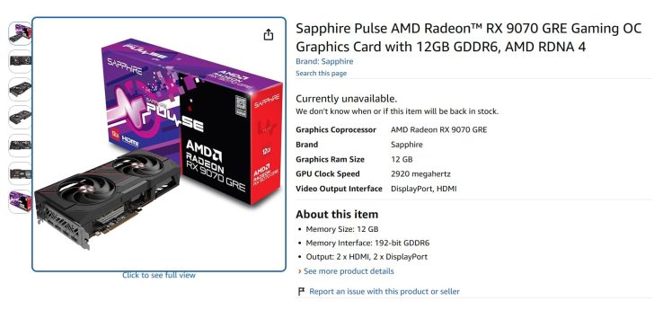 AMD Radeon RX 9070 GRE: Китайська новинка вже в США, оминаючи регіональні обмеження 2