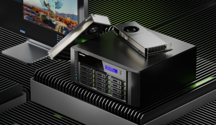 QNAP об'єднує серверний чип Zen 2 та NVIDIA RTX 6000 Blackwell у новій Edge AI NAS 13