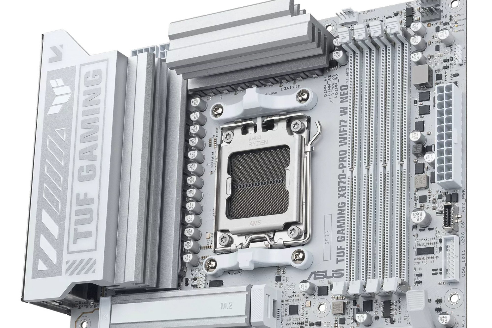 ASUS TUF GAMING X870-PRO WIFI7 W NEO: неокласицизм AM5 з вражаючим оглядом 6