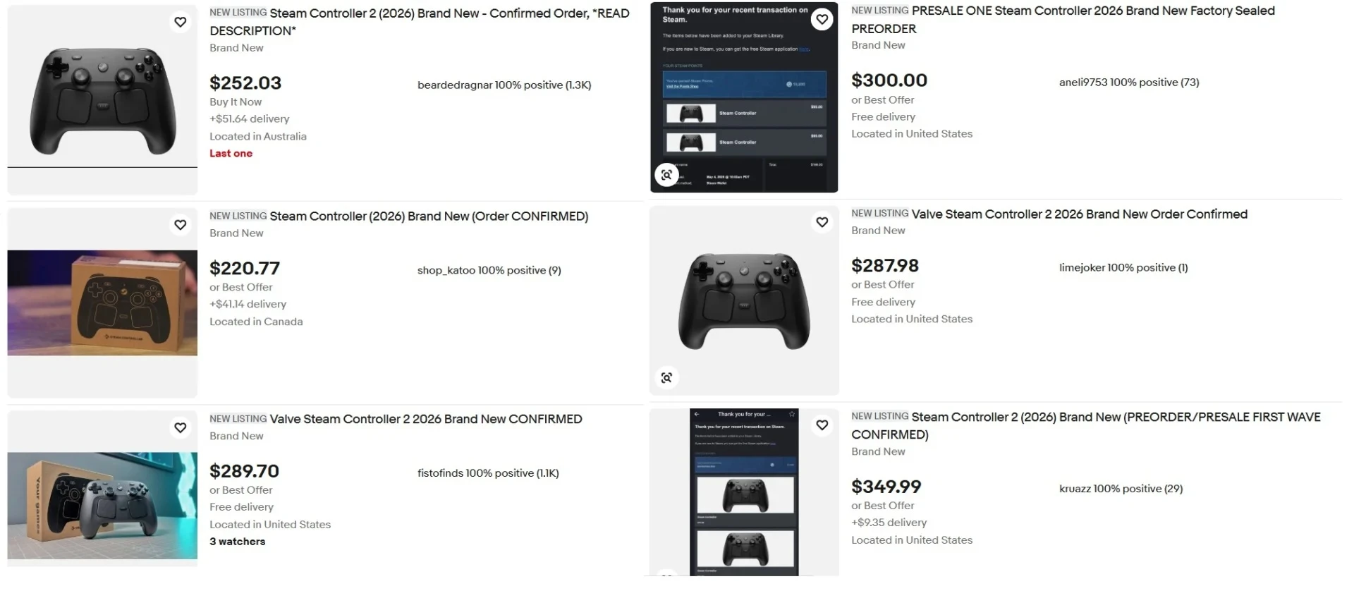 Steam Controller: новий реліз розкуплено за 30 хвилин, перепродаж за $300 4