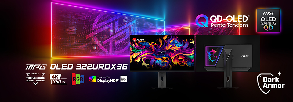 MSI презентує перший у світі ігровий монітор QD-OLED з потрійним режимом: грайте на 4K/360 Гц, 2K/520 Гц чи FHD/680 Гц 2