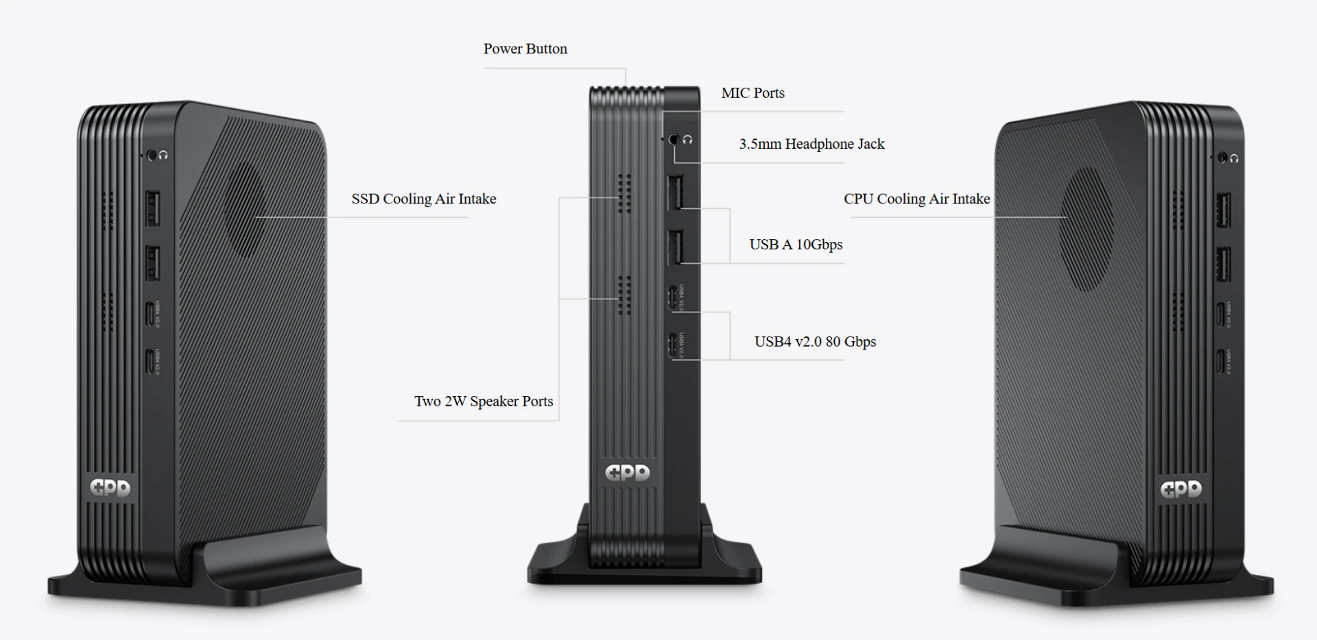 OCuLink док-станція від GPD: PCIe 4.0 x8 для відеокарт та міні-ПК 16
