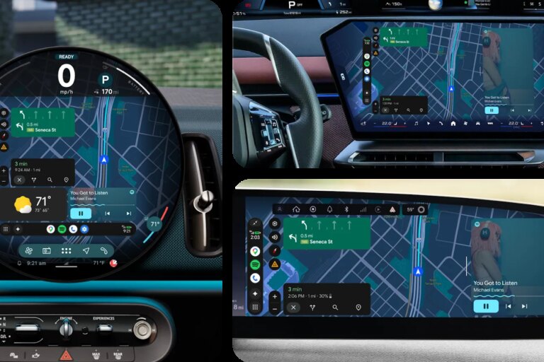 Android Auto адаптує розміри екрана під будь-який автомобіль 3