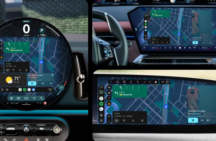 Android Auto адаптує розміри екрана під будь-який автомобіль