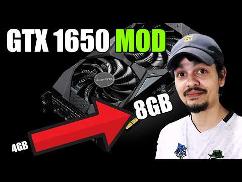 Моддер подвоїв продуктивність GeForce GTX 1650 до 8 ГБ VRAM заміною чипів 11