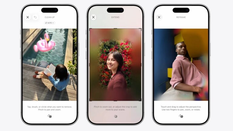 Apple додає в "Фото" потужні AI-інструменти для редагування 33 Apple додає в "Фото" потужні AI-інструменти для редагування 30