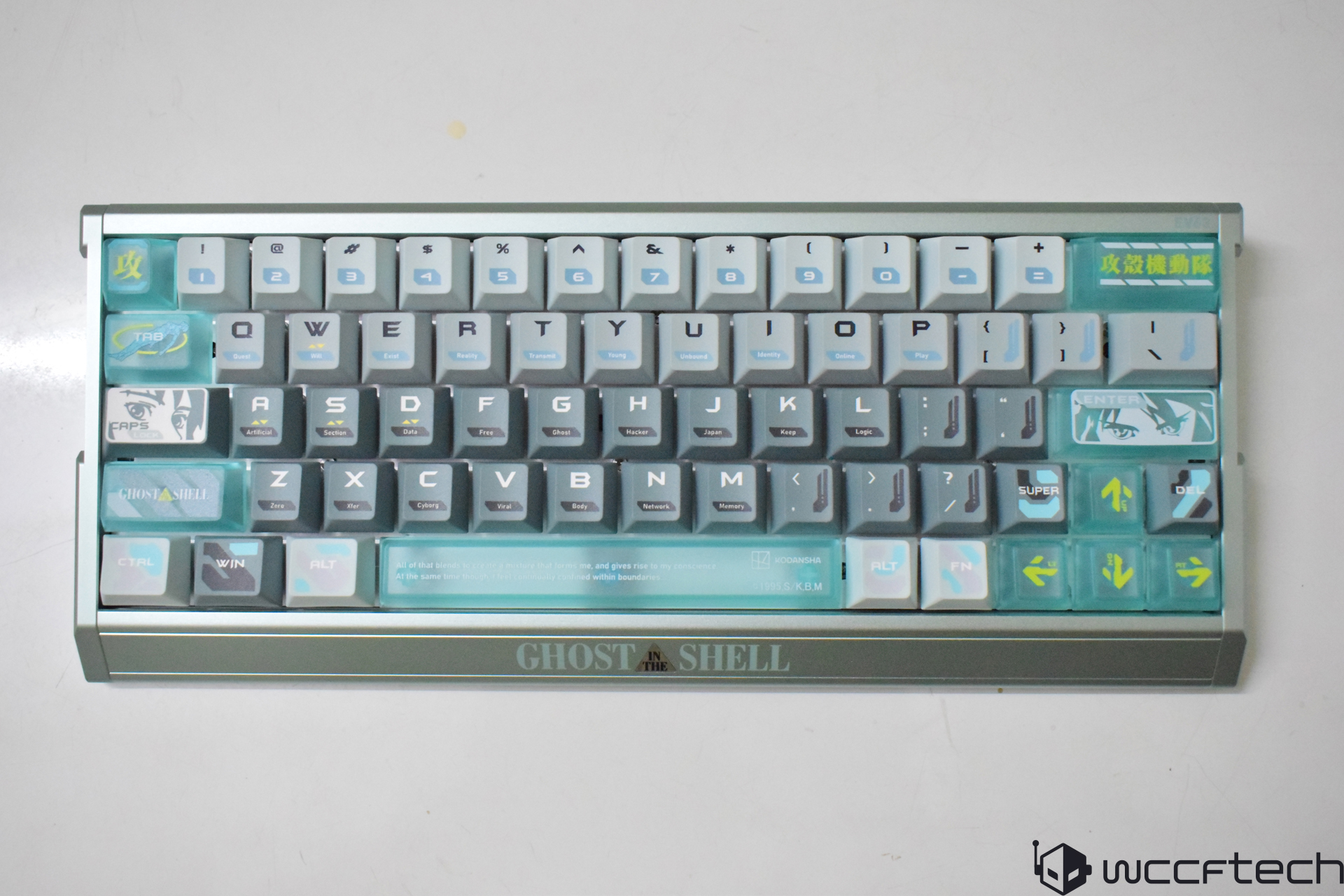 IQUNIX EV63 Ghost in the Shell: Магнітна клавіатура з приголомшливим дизайном та блискавичною продуктивністю 7