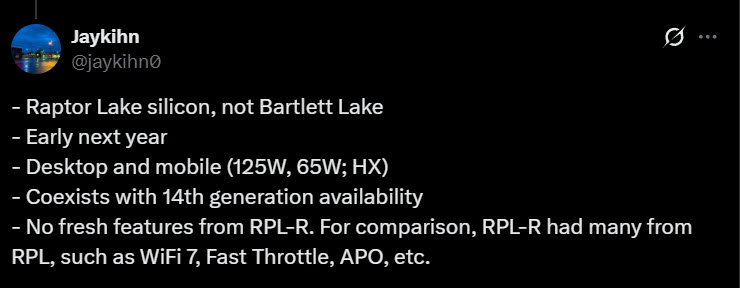 Intel Raptor Lake "Next": Розкрито нові процесори Core 7, 5, 3 для настільних ПК з 20 ядрами на LGA 1700 3 Intel Raptor Lake "Next": Розкрито нові процесори Core 7, 5, 3 для настільних ПК з 20 ядрами на LGA 1700 3