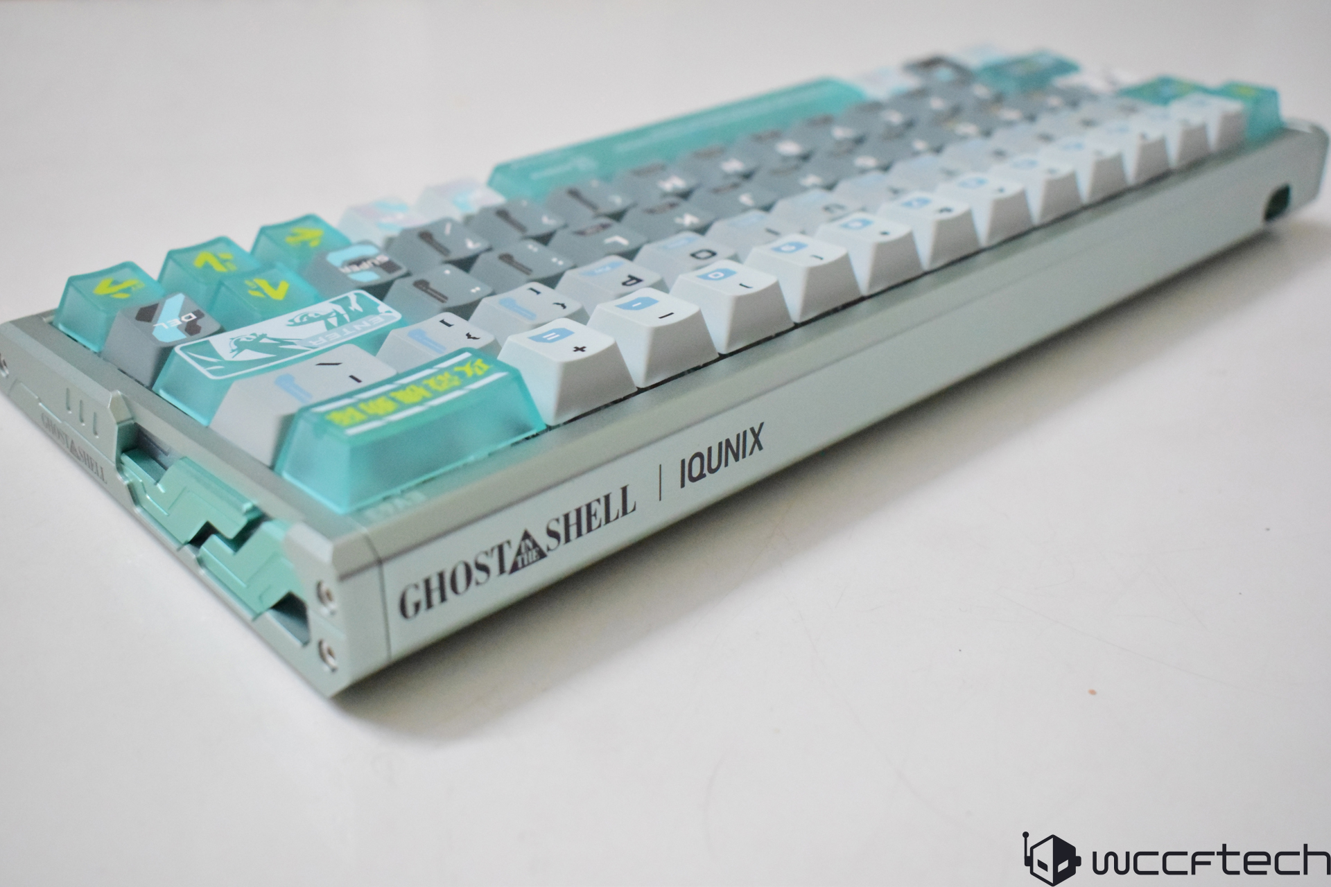 IQUNIX EV63 Ghost in the Shell: Магнітна клавіатура з приголомшливим дизайном та блискавичною продуктивністю 9