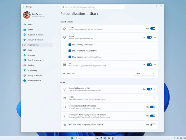 Windows 11: нарешті можна налаштовувати меню "Пуск" 2