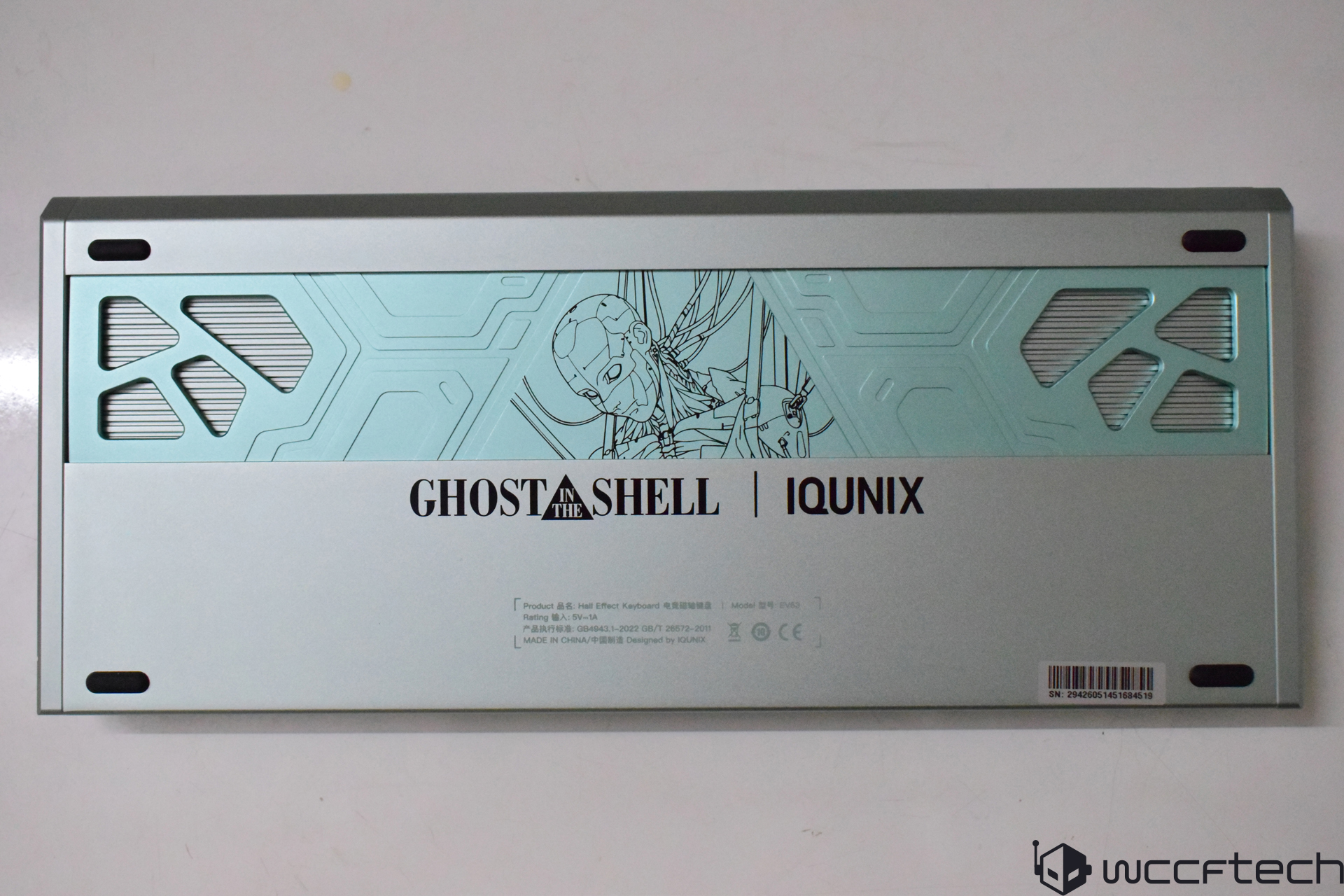 IQUNIX EV63 Ghost in the Shell: Магнітна клавіатура з приголомшливим дизайном та блискавичною продуктивністю 11