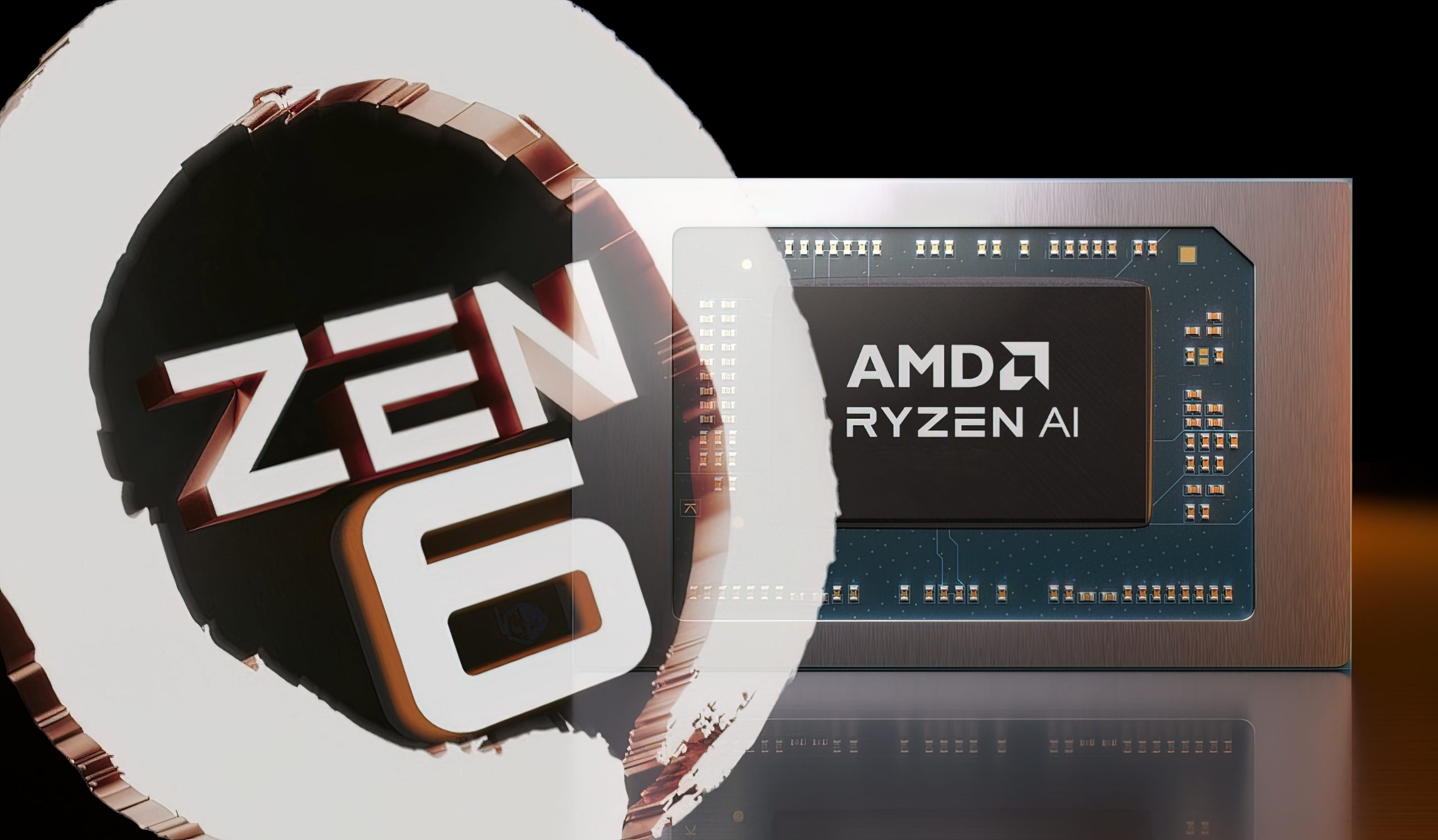 AMD Zen 6: "Olympic Ridge" отримає NPU замість відеокарти, готуючись до CUDIMM 2