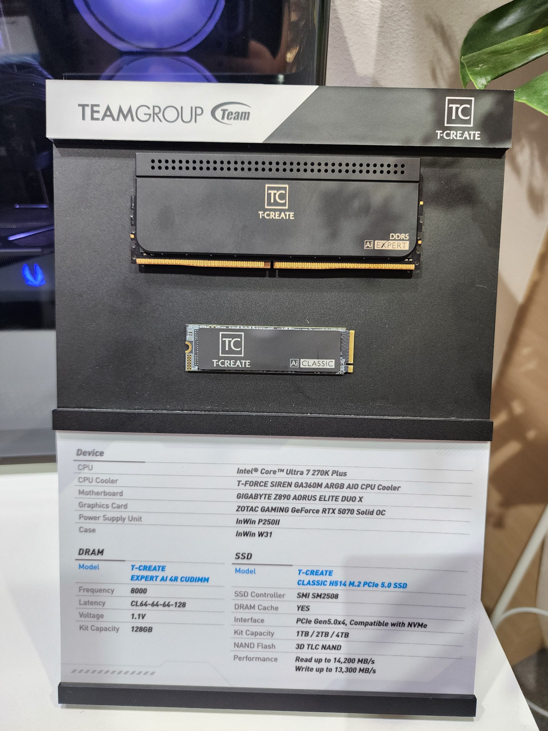 Teamgroup презентує карбонові DDR5 та SSD, дерев'яний дизайн і CUDIMM на 128 ГБ 1 Teamgroup презентує карбонові DDR5 та SSD, дерев'яний дизайн і CUDIMM на 128 ГБ 1