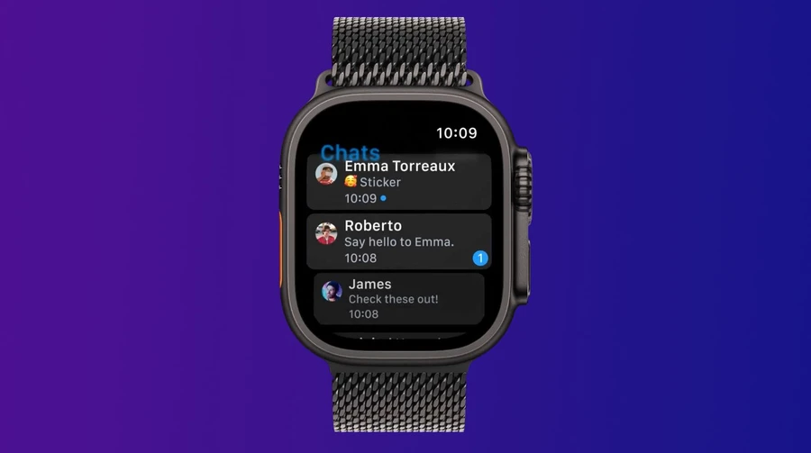 Telegram: додаток для Apple Watch вже доступний 1