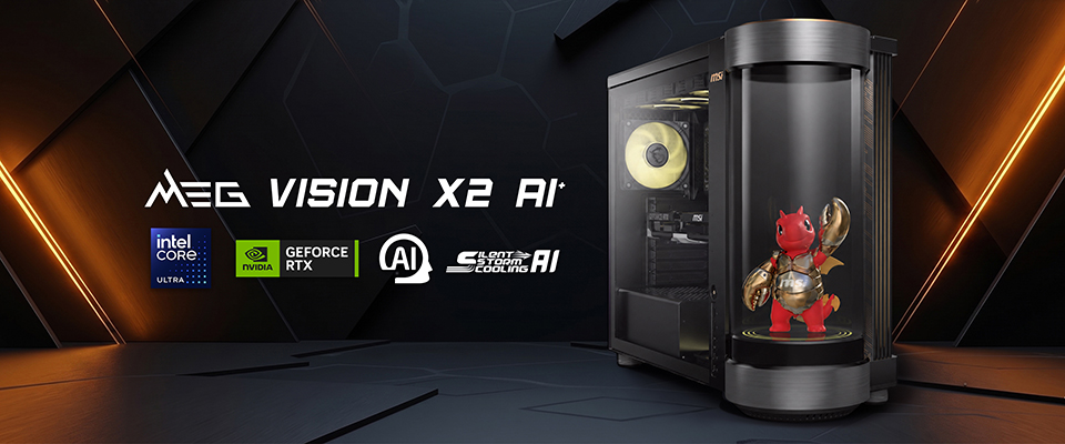 MSI MEG Vision X2: Спілкуйтеся з голографічним помічником, що керує RGB та продуктивністю 2