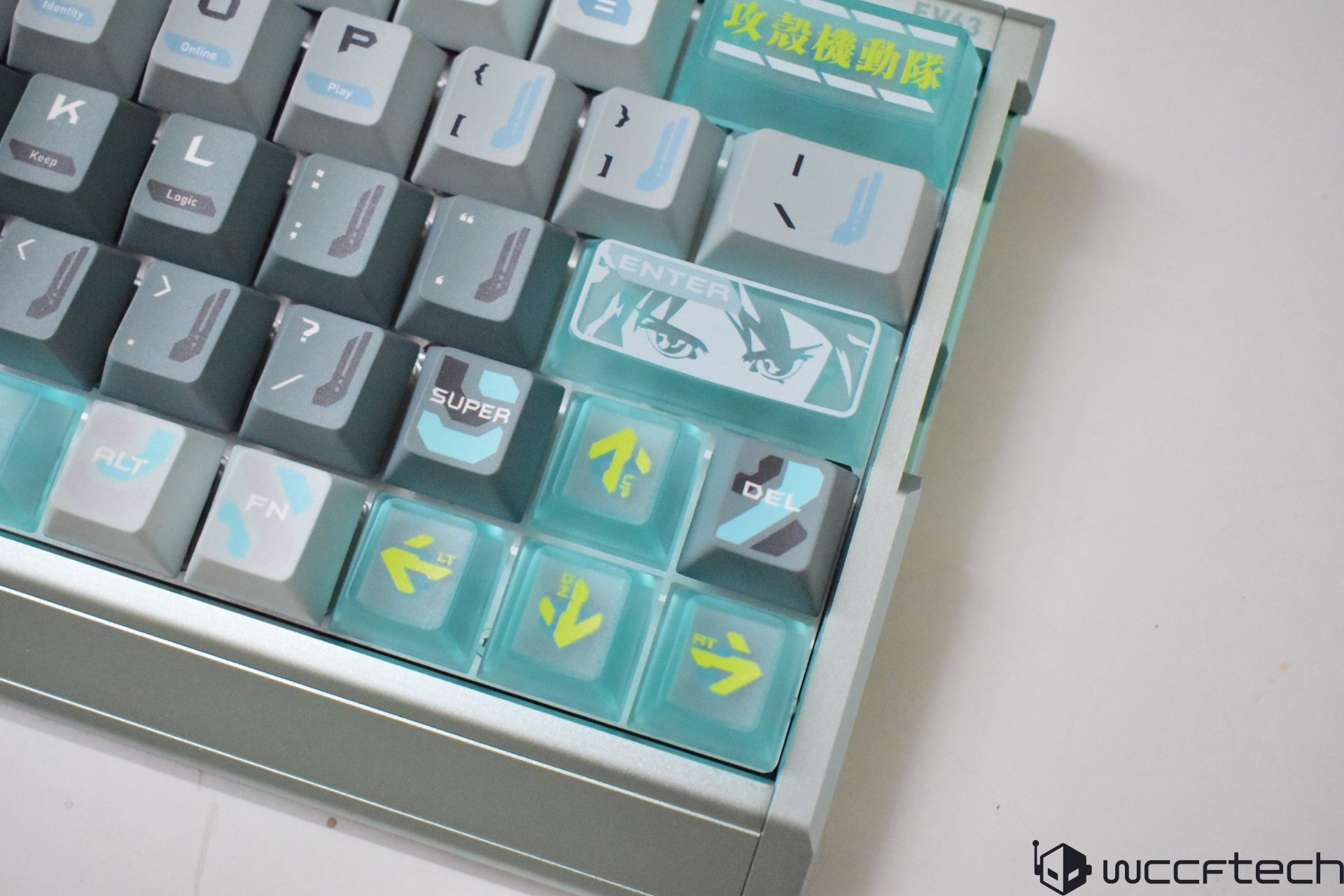 IQUNIX EV63 Ghost in the Shell: Магнітна клавіатура з приголомшливим дизайном та блискавичною продуктивністю 14