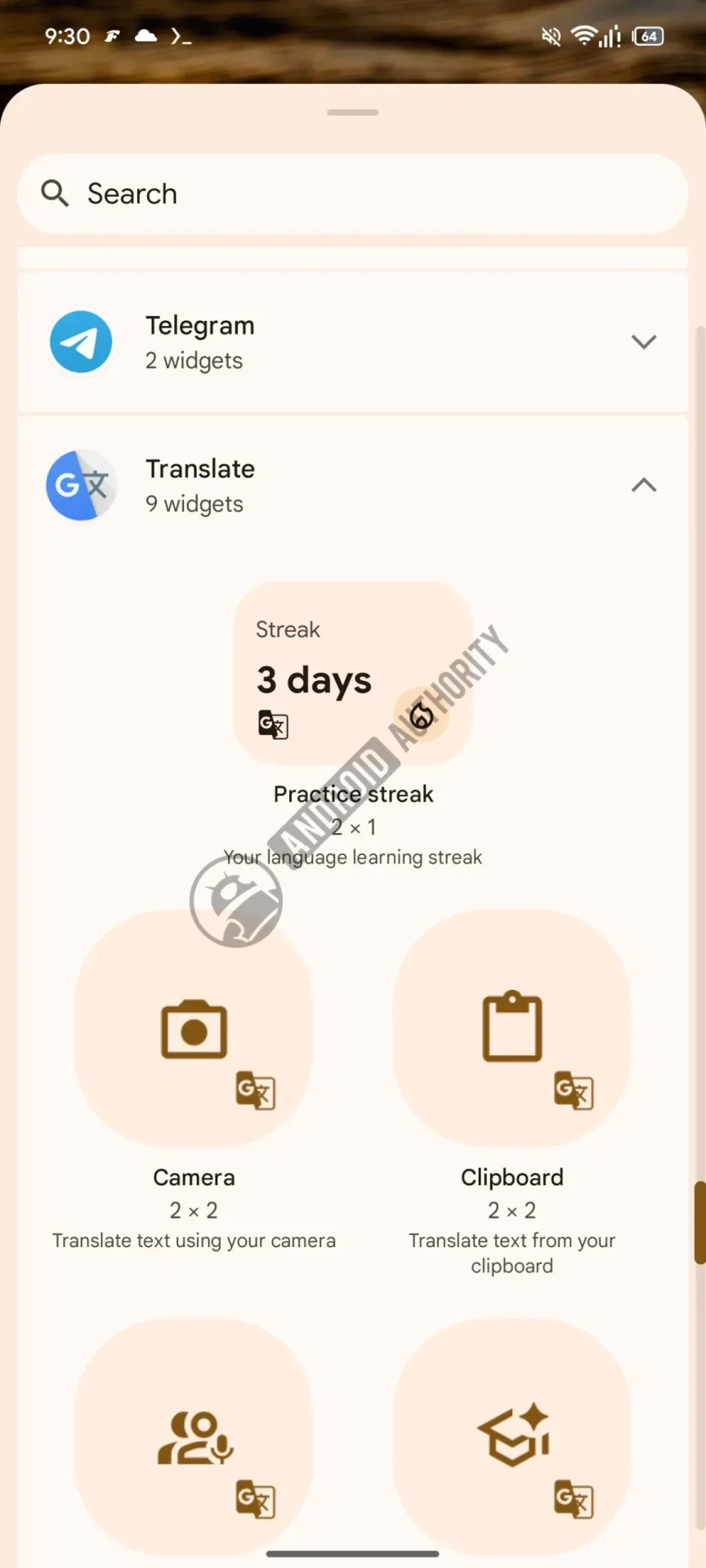 Google Translate віджет як у Duolingo для відстеження вивчення мов 4