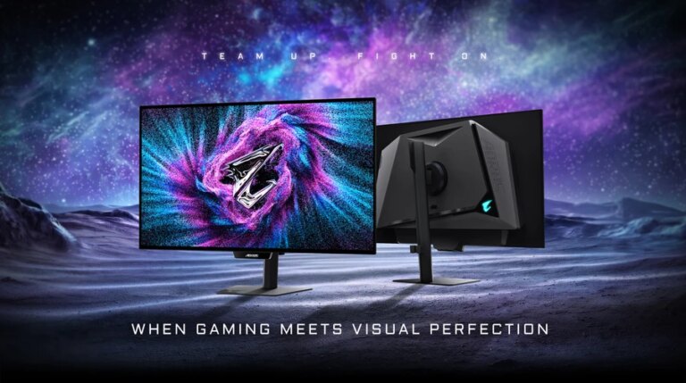 GIGABYTE AORUS ELITE: представлені OLED та Mini LED монітори 14