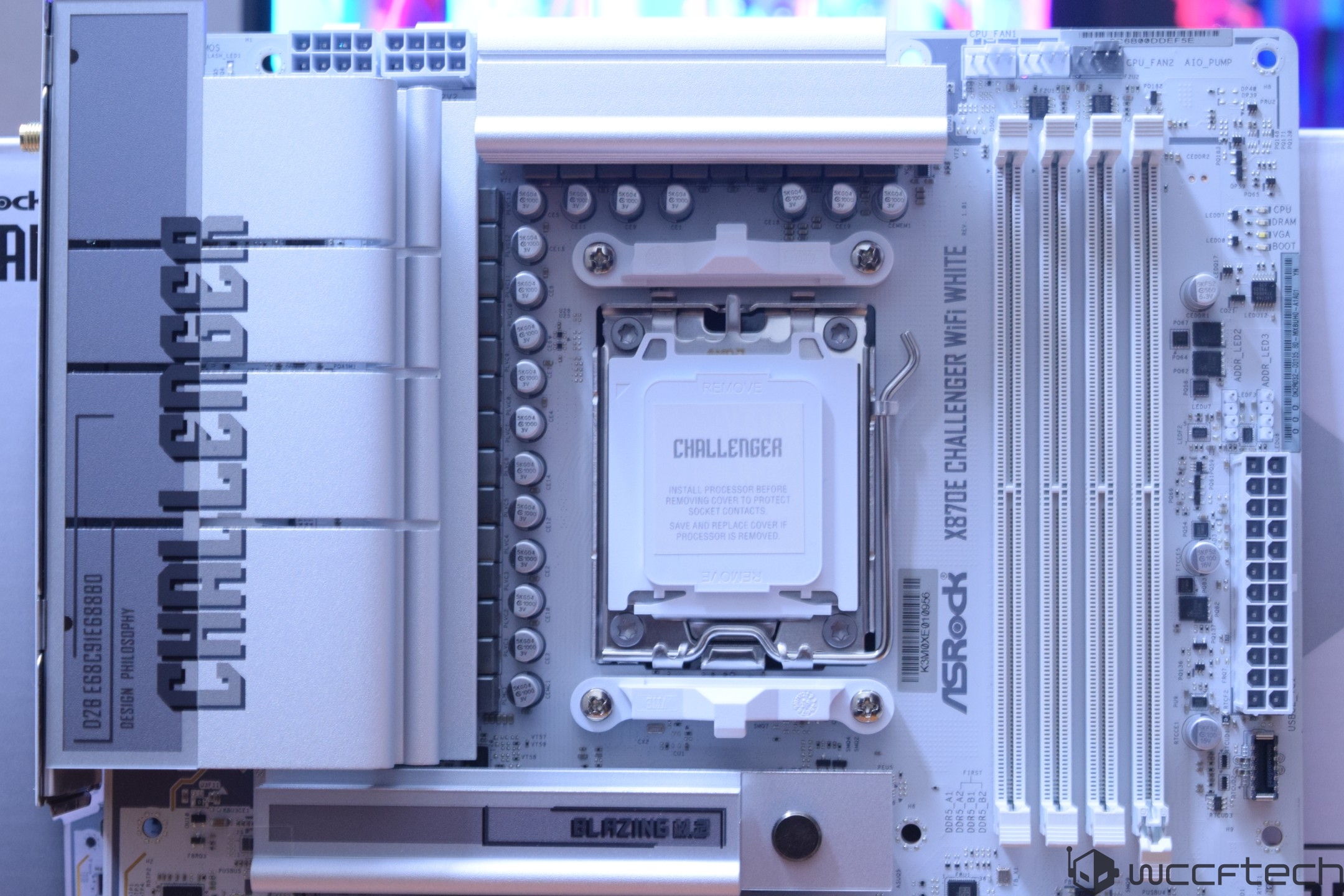ASRock X870E Challenger WIFI White: Огляд материнської плати з потужними VRM та розширеною підтримкою за $229 1 ASRock X870E Challenger WIFI White: Огляд материнської плати з потужними VRM та розширеною підтримкою за $229 1