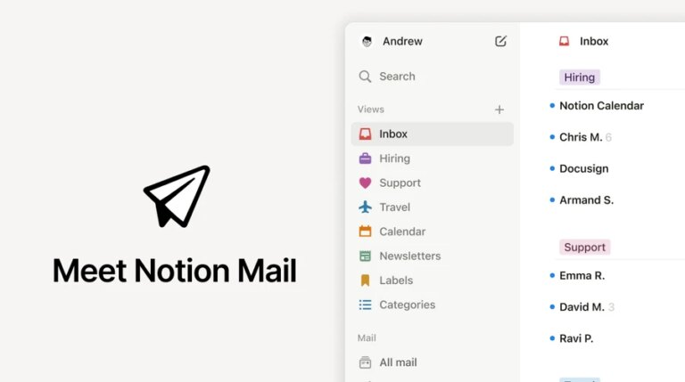 Notion закриває свій AI-клієнт електронної пошти 8 Notion закриває свій AI-клієнт електронної пошти 8