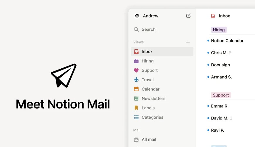 Notion закриває свій AI-клієнт електронної пошти