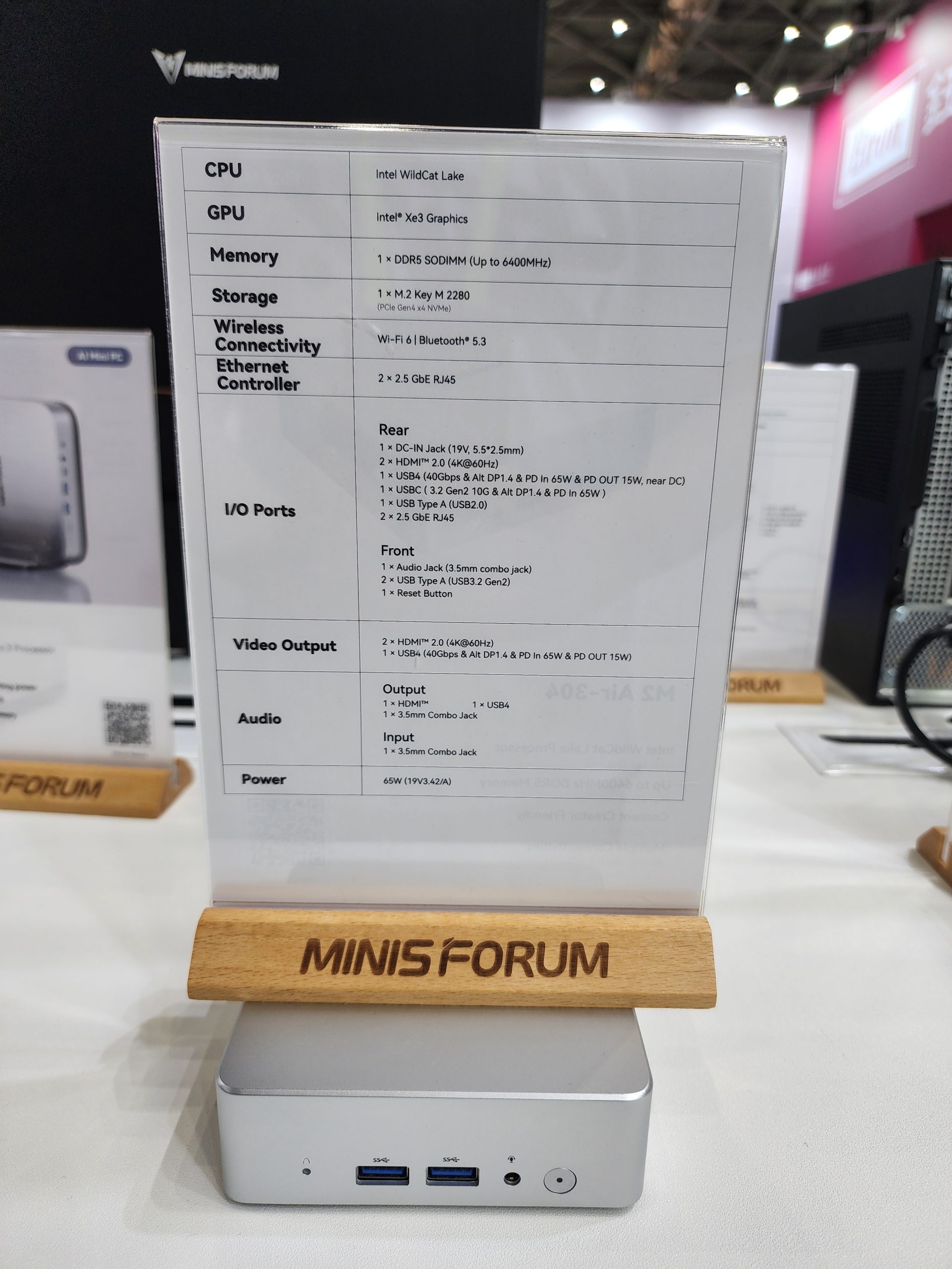 Minisforum демонструє Strix Halo та безшумні NAS "Wildcat Lake" на Computex, а також представляє нові міні-ПК з Intel Core Ultra та Core 17 Minisforum демонструє Strix Halo та безшумні NAS "Wildcat Lake" на Computex, а також представляє нові міні-ПК з Intel Core Ultra та Core 17