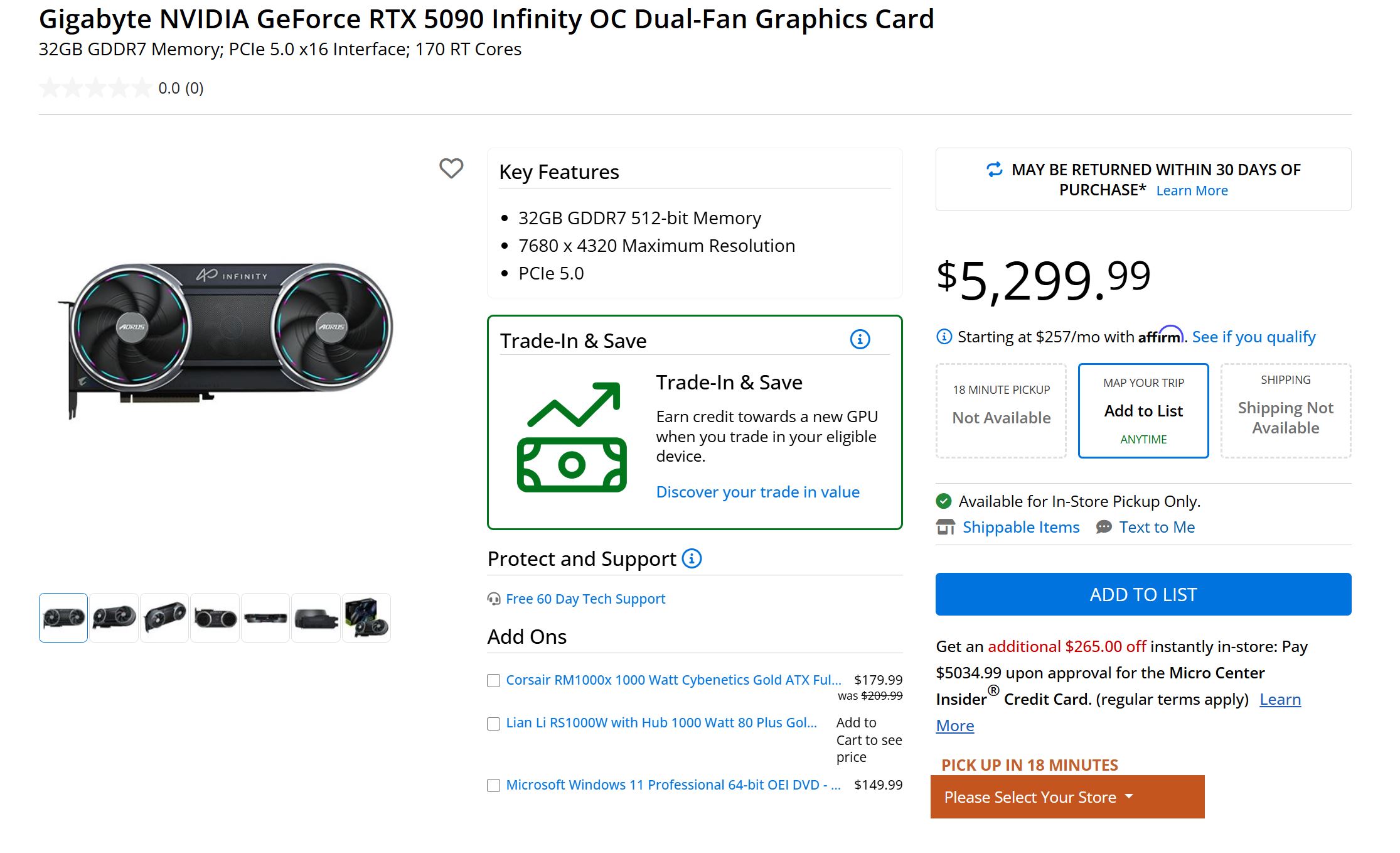 GIGABYTE RTX 5090 AORUS Infinity: Як отримати ексклюзив за $5,299 – ціна вражає 3 GIGABYTE RTX 5090 AORUS Infinity: Як отримати ексклюзив за $5,299 – ціна вражає 3