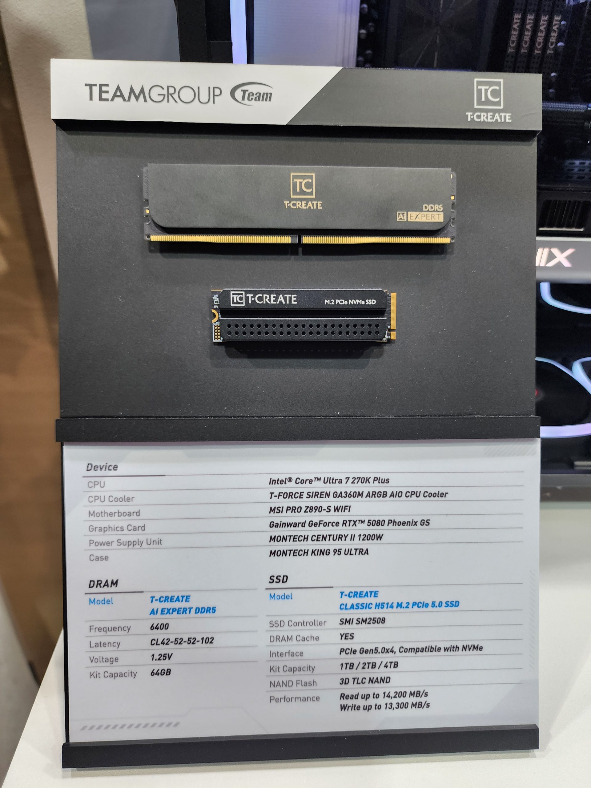 Teamgroup презентує карбонові DDR5 та SSD, дерев'яний дизайн і CUDIMM на 128 ГБ 6 Teamgroup презентує карбонові DDR5 та SSD, дерев'яний дизайн і CUDIMM на 128 ГБ 6