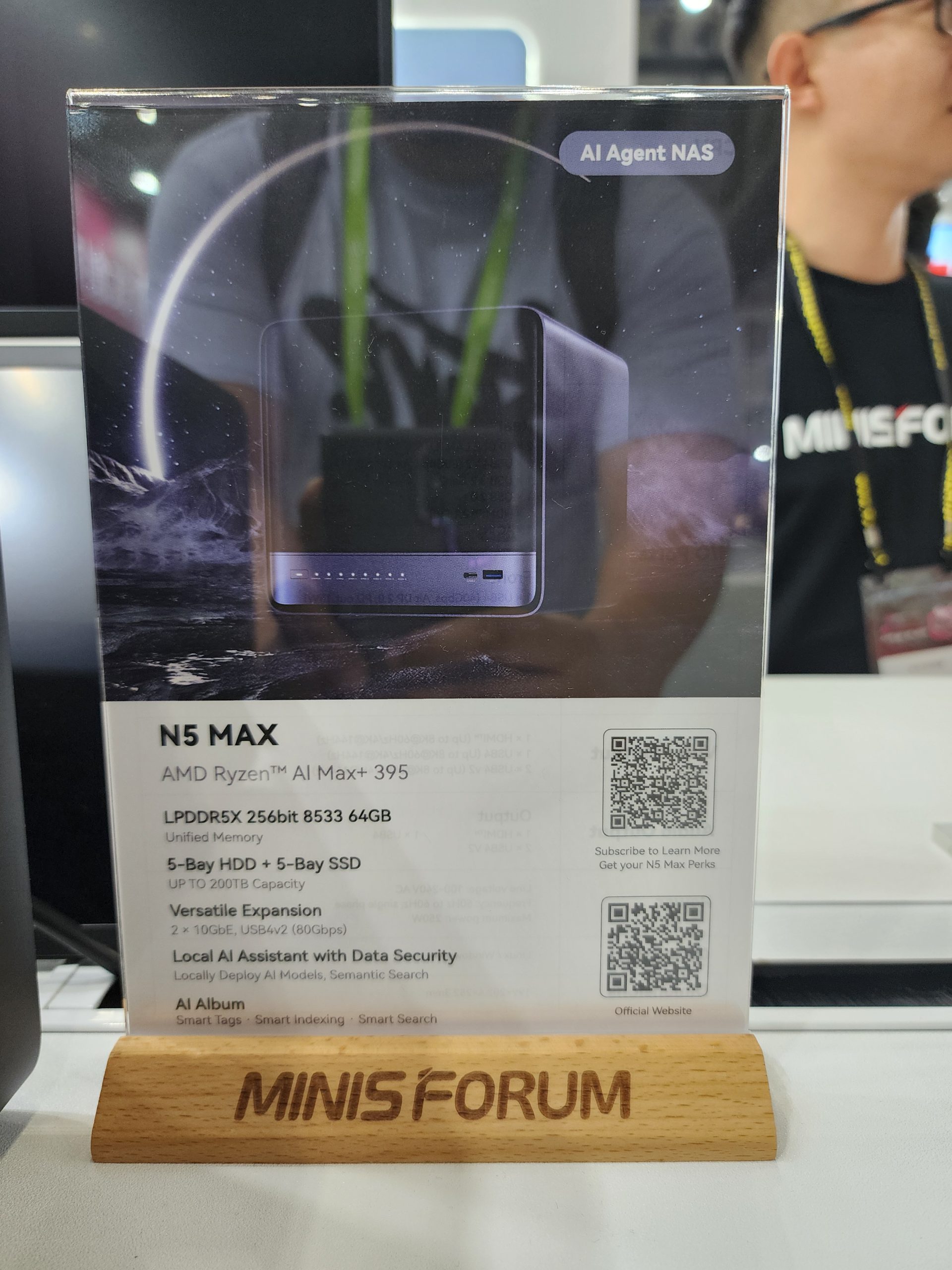 Minisforum демонструє Strix Halo та безшумні NAS "Wildcat Lake" на Computex, а також представляє нові міні-ПК з Intel Core Ultra та Core 3 Minisforum демонструє Strix Halo та безшумні NAS "Wildcat Lake" на Computex, а також представляє нові міні-ПК з Intel Core Ultra та Core 3