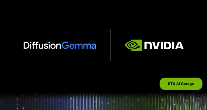 Головна 15 NVIDIA забезпечує підтримку DiffusionGemma від DeepMind одразу після релізу для RTX та…
