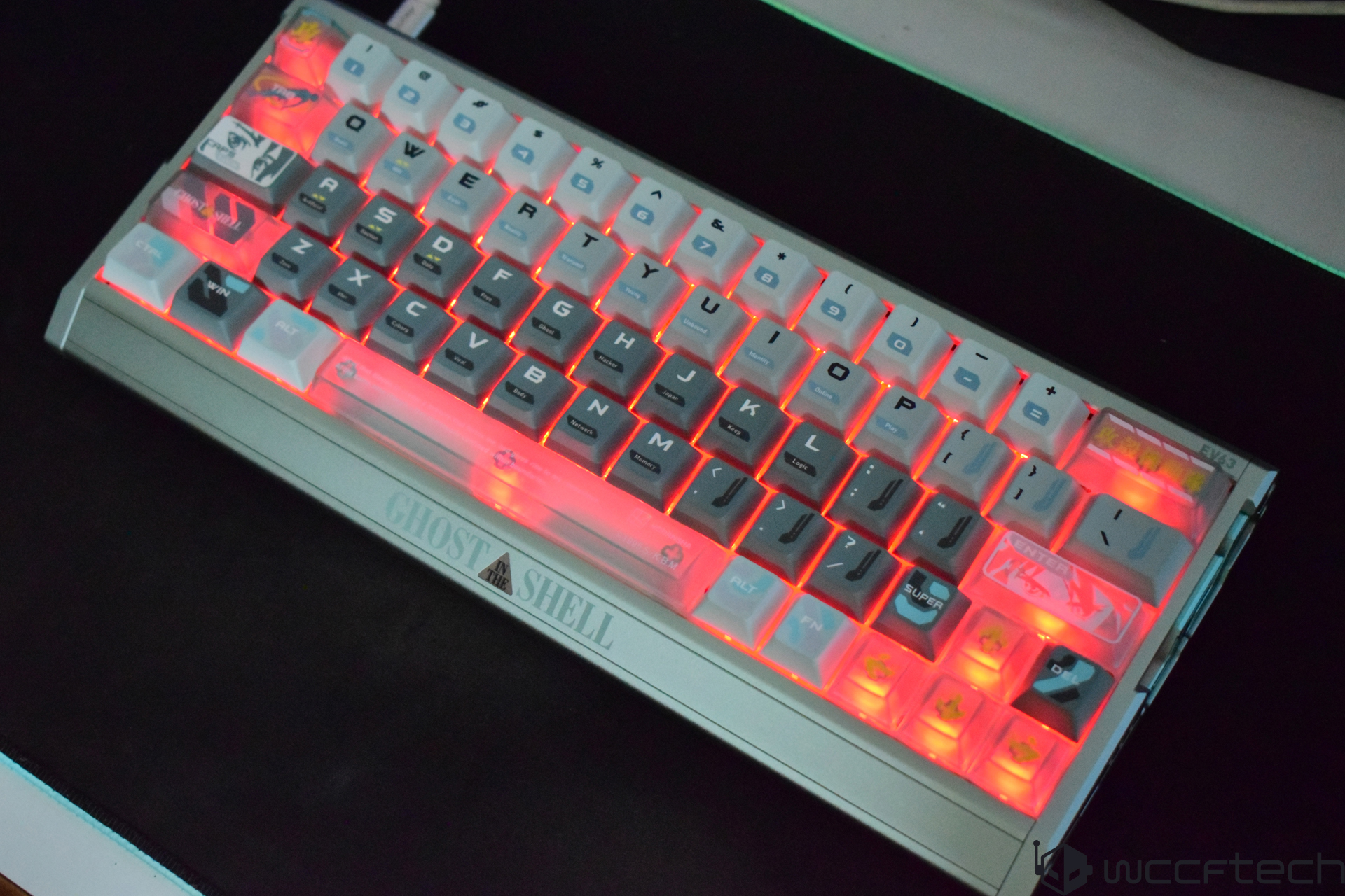 IQUNIX EV63 Ghost in the Shell: Магнітна клавіатура з приголомшливим дизайном та блискавичною продуктивністю 22