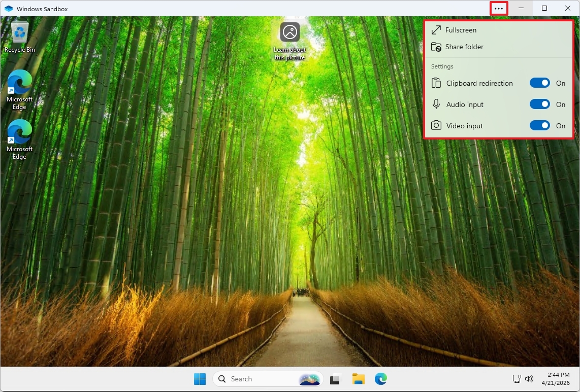 Безпечно тестуйте невідомі застосунки з Windows Sandbox та контейнерами 3