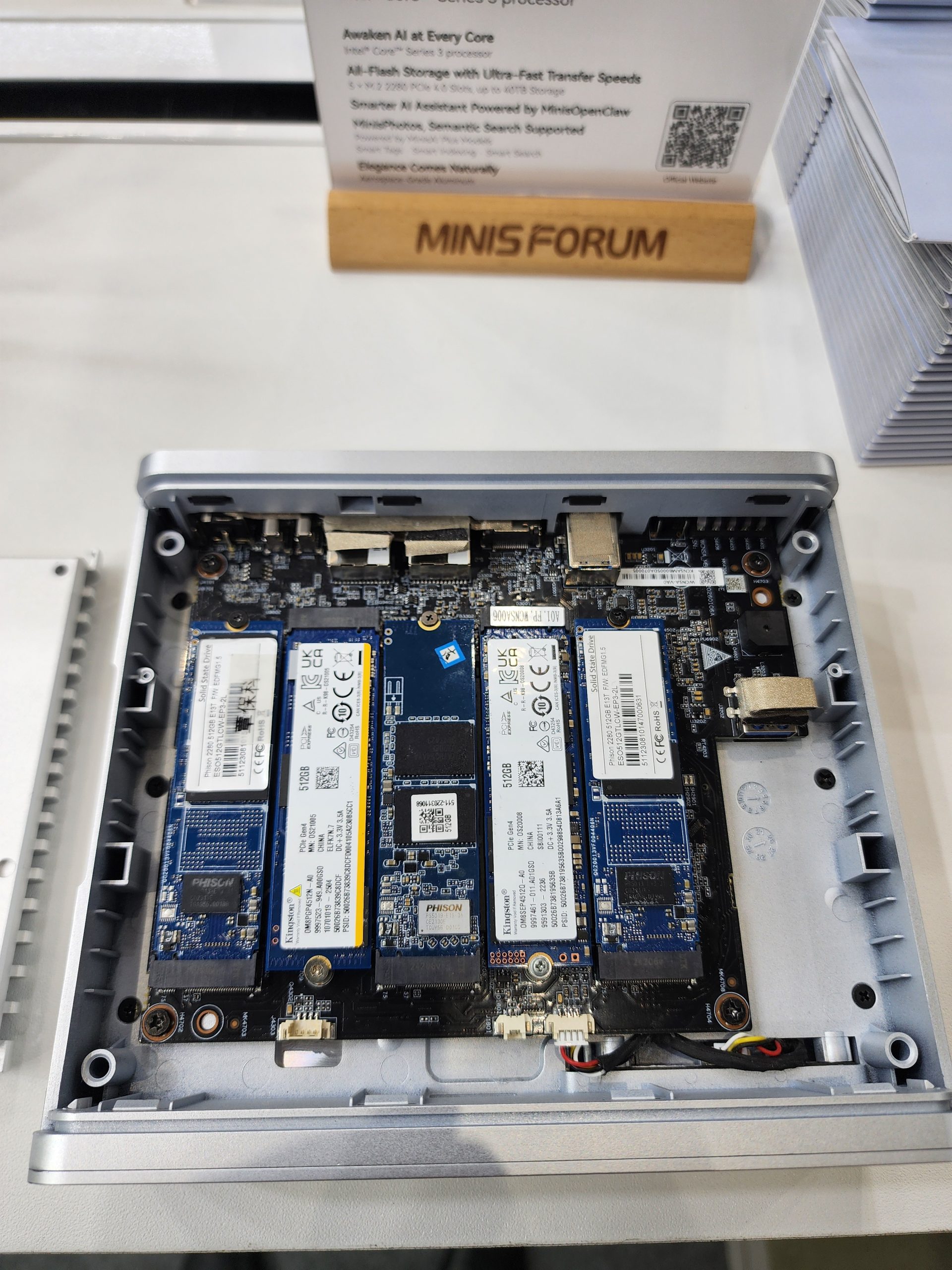 Minisforum демонструє Strix Halo та безшумні NAS "Wildcat Lake" на Computex, а також представляє нові міні-ПК з Intel Core Ultra та Core 9 Minisforum демонструє Strix Halo та безшумні NAS "Wildcat Lake" на Computex, а також представляє нові міні-ПК з Intel Core Ultra та Core 9