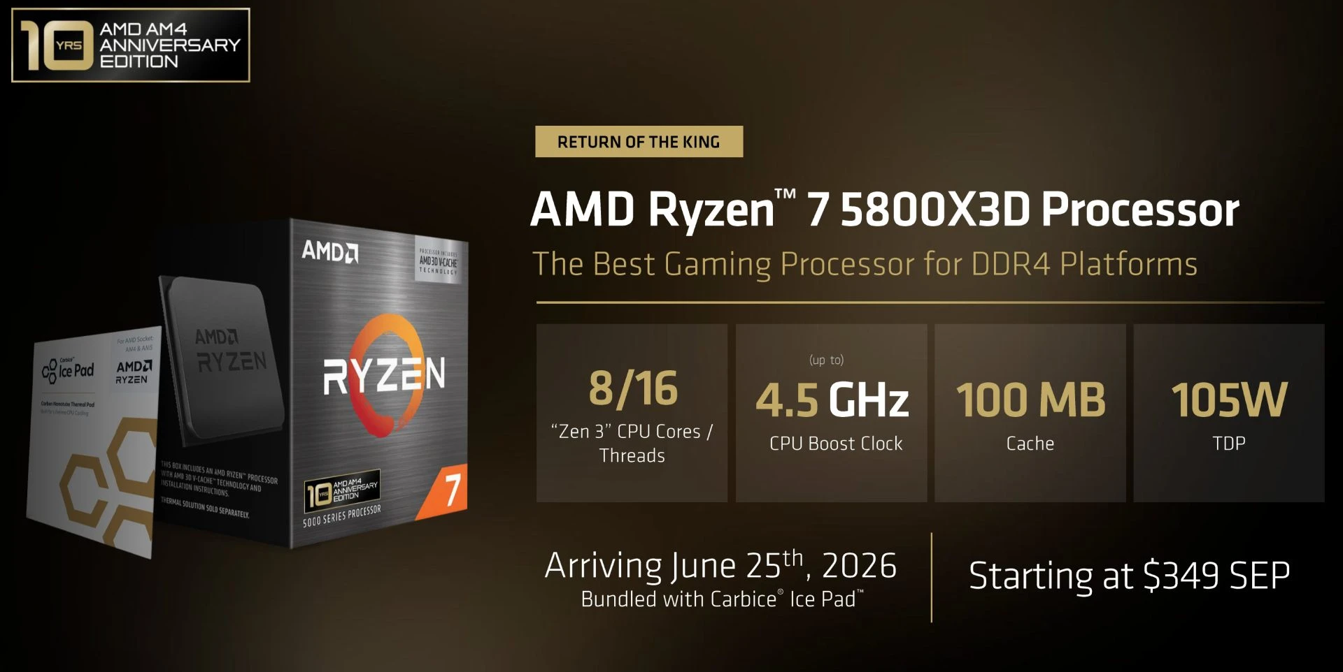 Ryzen 7 5800X3D: AMD переробляє чип через недоступність технологій TSMC 2