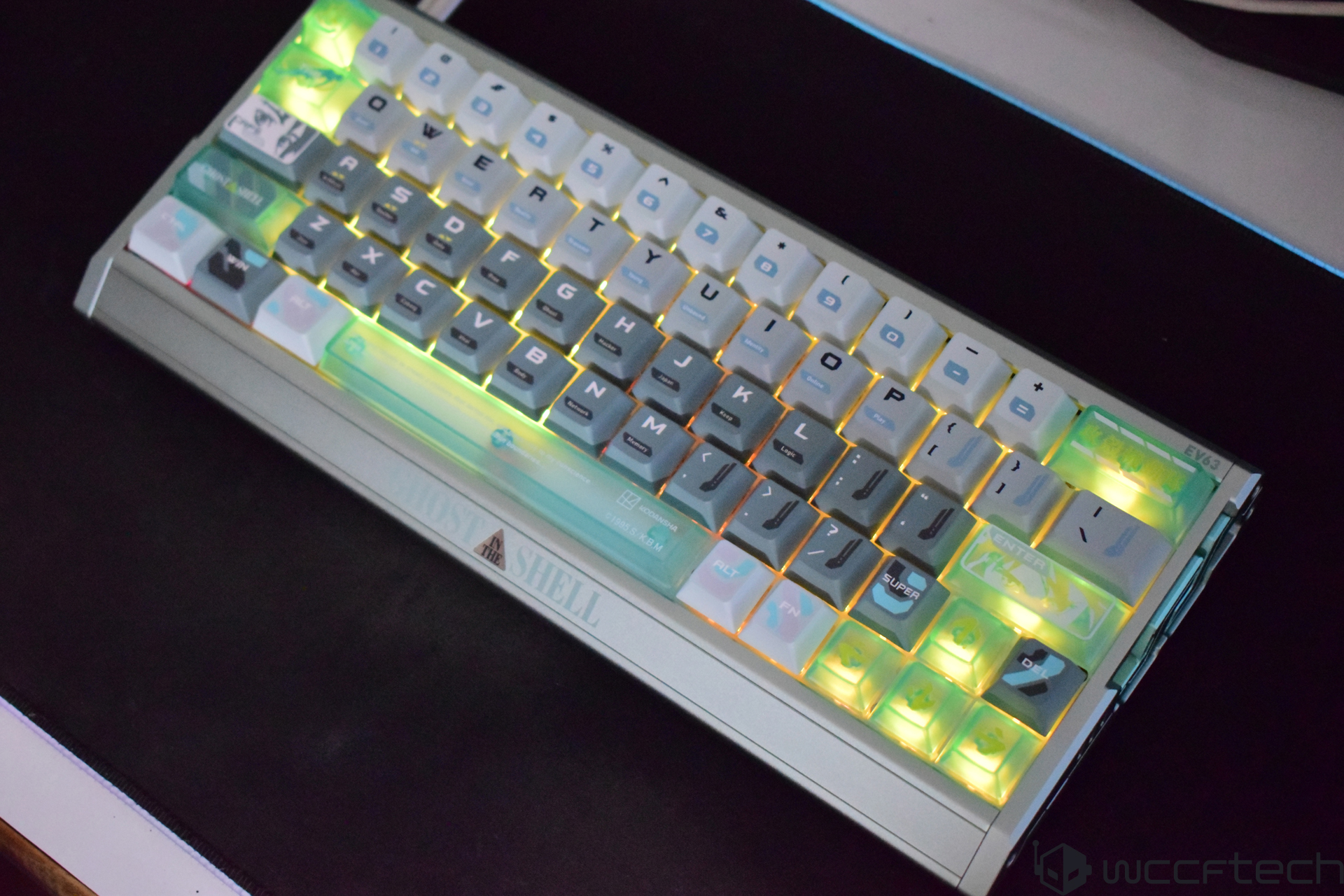 IQUNIX EV63 Ghost in the Shell: Магнітна клавіатура з приголомшливим дизайном та блискавичною продуктивністю 21