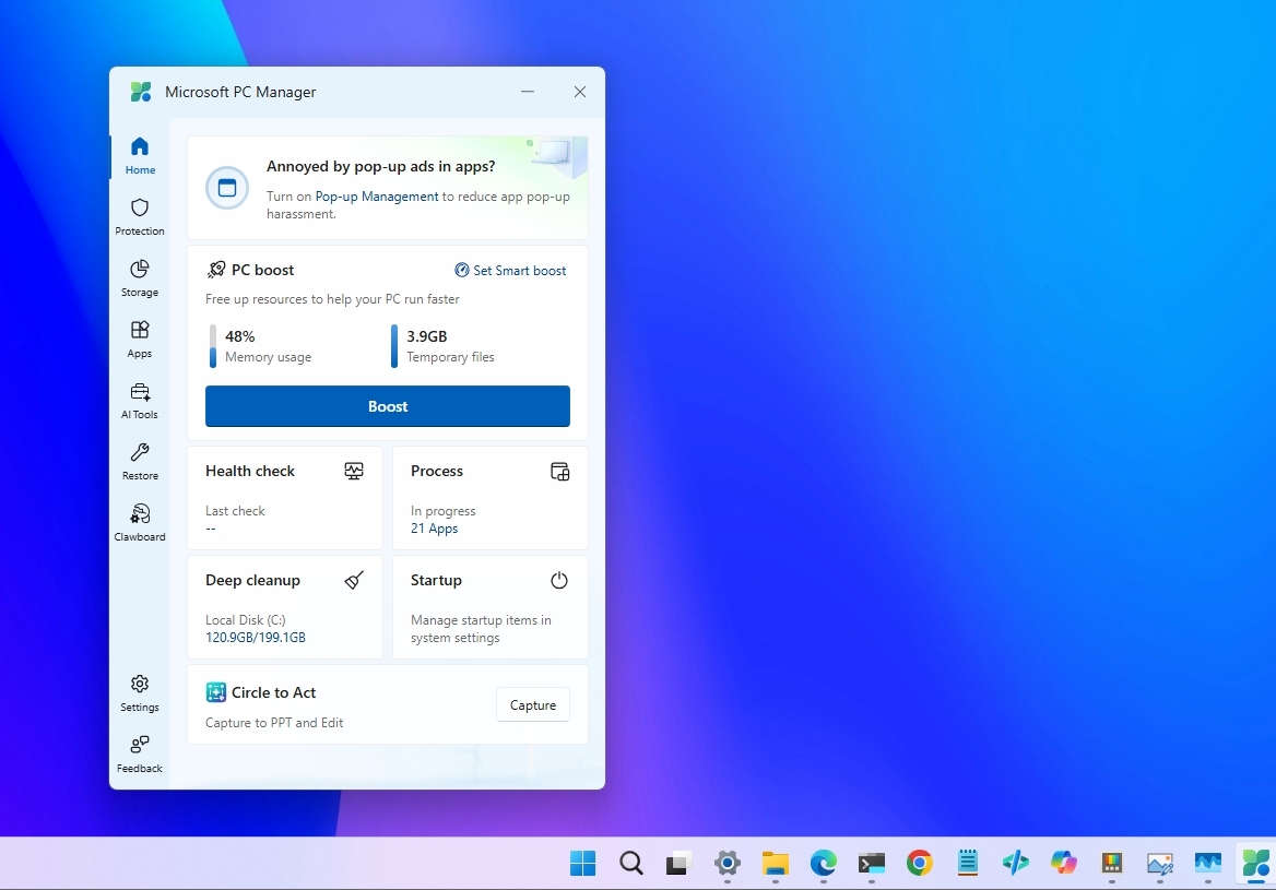 Microsoft PC Manager: Чи завжди високе використання оперативної пам'яті є проблемою? Розбір ефективності інструменту оптимізації 2 Microsoft PC Manager: Чи завжди високе використання оперативної пам'яті є проблемою? Розбір ефективності інструменту оптимізації 2