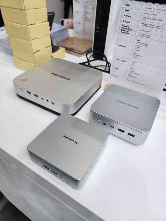 Minisforum демонструє Strix Halo та безшумні NAS "Wildcat Lake" на Computex, а також представляє нові міні-ПК з Intel Core Ultra та Core 1