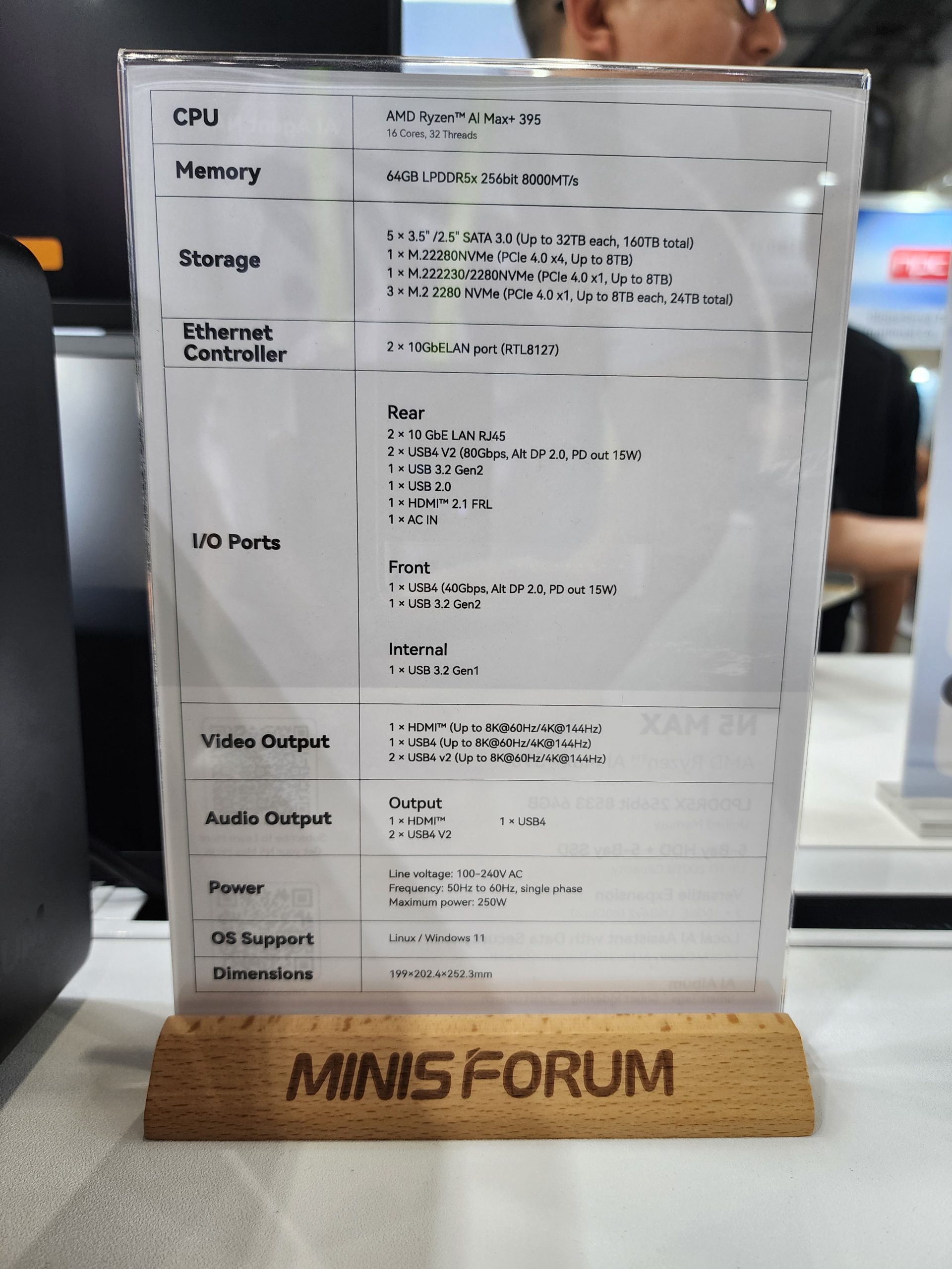 Minisforum демонструє Strix Halo та безшумні NAS "Wildcat Lake" на Computex, а також представляє нові міні-ПК з Intel Core Ultra та Core 4 Minisforum демонструє Strix Halo та безшумні NAS "Wildcat Lake" на Computex, а також представляє нові міні-ПК з Intel Core Ultra та Core 4