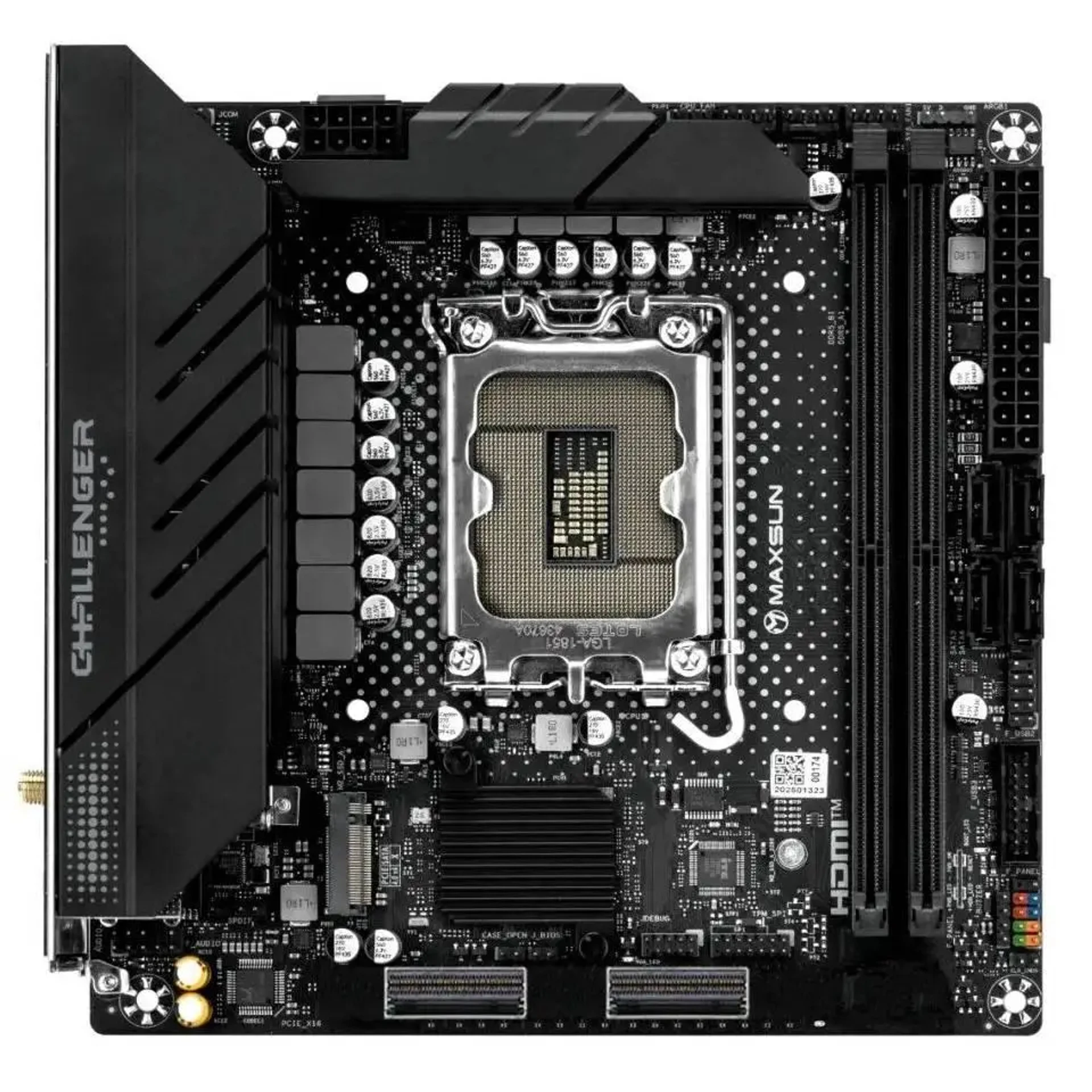 MaxSun материнські плати для Intel з MCIO замість PCIe x16 2