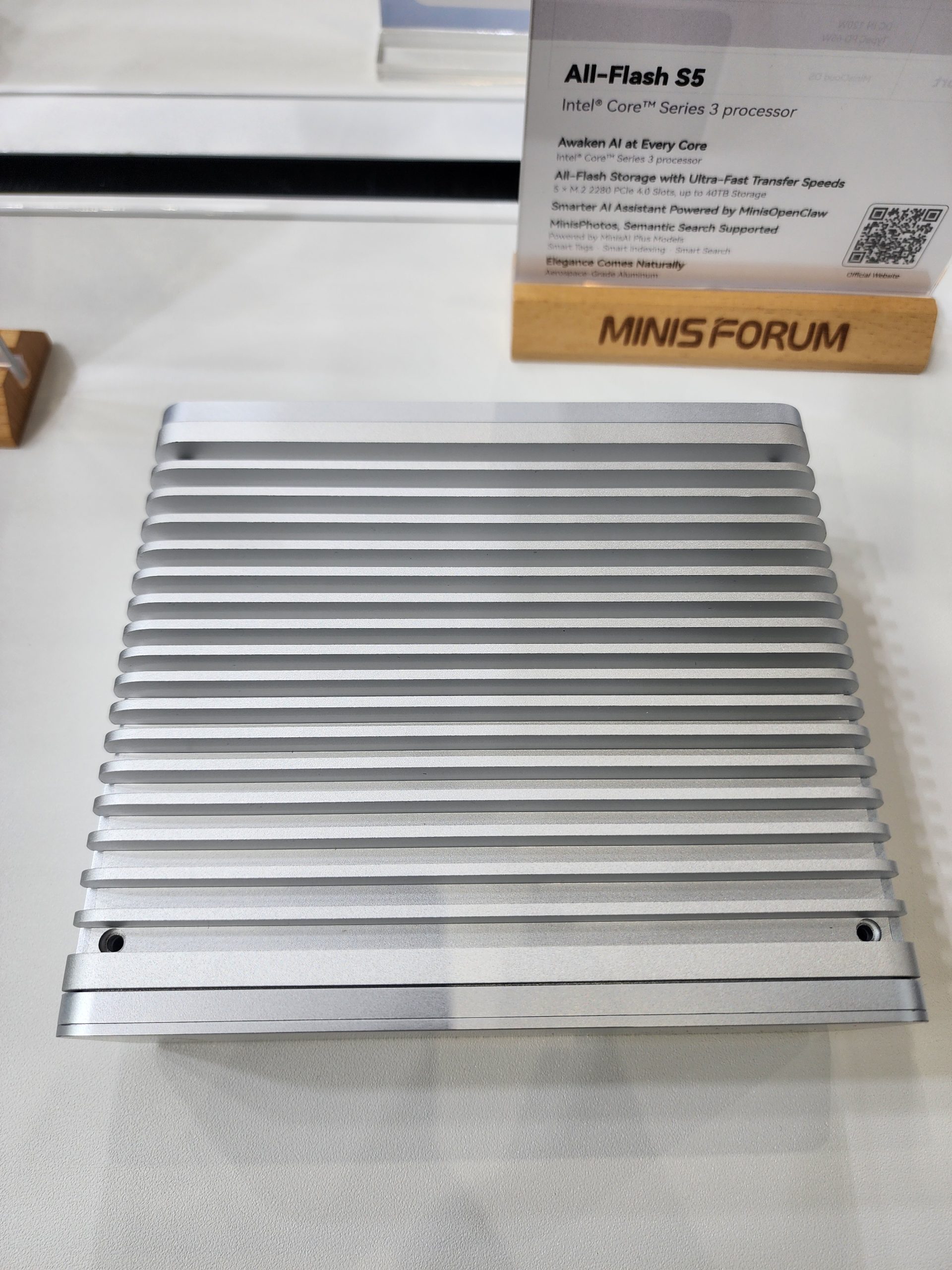 Minisforum демонструє Strix Halo та безшумні NAS "Wildcat Lake" на Computex, а також представляє нові міні-ПК з Intel Core Ultra та Core 8 Minisforum демонструє Strix Halo та безшумні NAS "Wildcat Lake" на Computex, а також представляє нові міні-ПК з Intel Core Ultra та Core 8