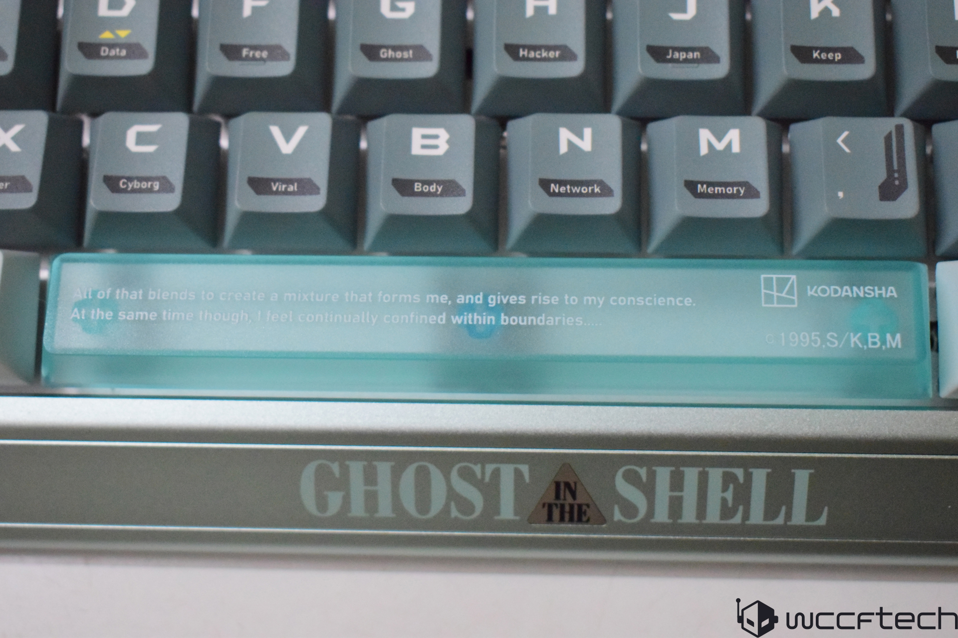 IQUNIX EV63 Ghost in the Shell: Магнітна клавіатура з приголомшливим дизайном та блискавичною продуктивністю 12