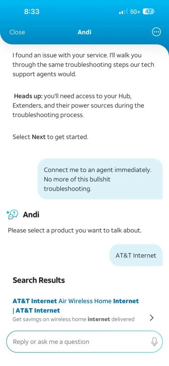 AI-манія AT&T: чому чат-бот Andi перетворює службу підтримки на пекло з "петлею смерті" 13