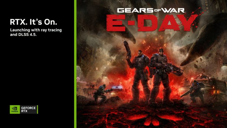 Gears of War: E-Day вибухне на ПК з DLSS 4.5 та трасуванням променів 1 Gears of War: E-Day вибухне на ПК з DLSS 4.5 та трасуванням променів 1