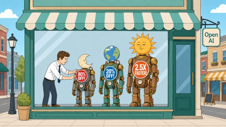 Цінові війни ШІ: OpenAI знижує ціни на GPT-5.6 Luna на 80% – боротьба моделей зміщується в бік вартості 12 Цінові війни ШІ: OpenAI знижує ціни на GPT-5.6 Luna на 80% – боротьба моделей зміщується в бік вартості 12