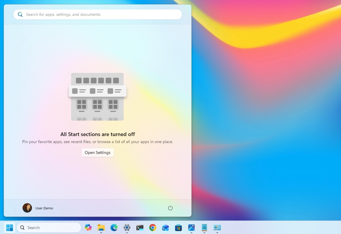 Усе, що ми знаємо про велике оновлення Windows 11 2026 (26H2), яке вийде цієї осені: зміни в меню "Пуск", панелі завдань і пошуку 5