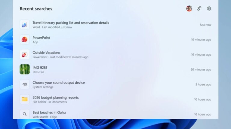 Windows 11 Search: Microsoft тестує версію без реклами та ігрових рекомендацій 13