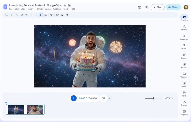 Google Vids: тепер ви можете знімати власні відео за допомогою ШІ 35 Google Vids: тепер ви можете знімати власні відео за допомогою ШІ 35