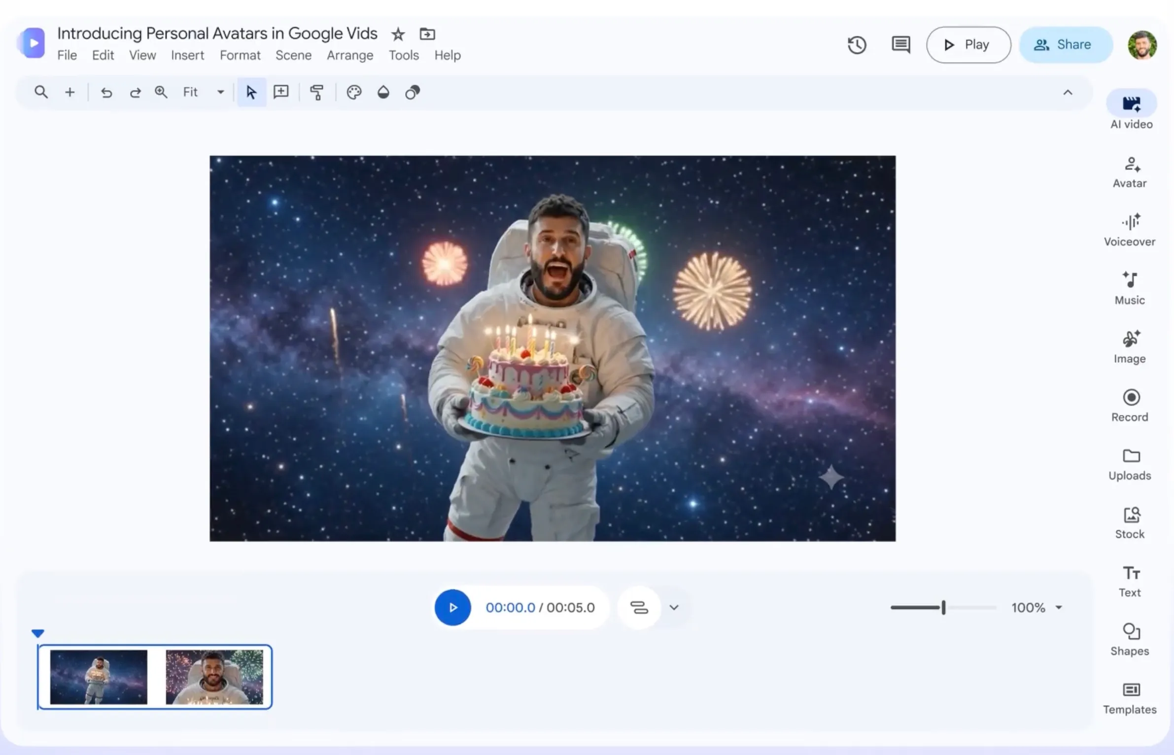 Google Vids: тепер ви можете знімати власні відео за допомогою ШІ 1 Google Vids: тепер ви можете знімати власні відео за допомогою ШІ 1
