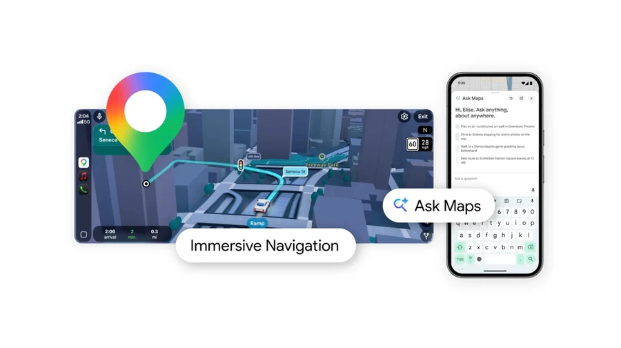 Android Auto: Google Maps отримає 3D-навігацію 1